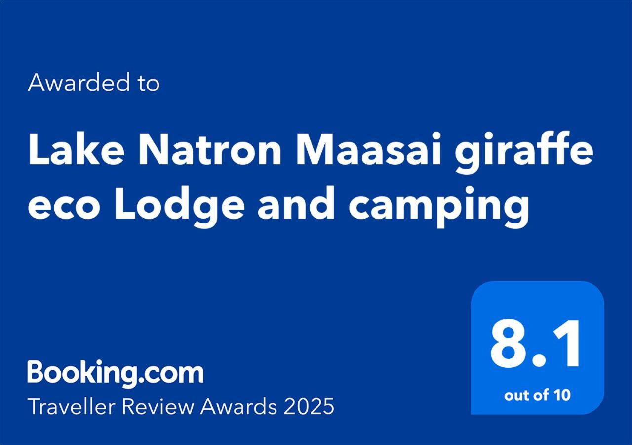Lake Natron Maasai Giraffe Eco Lodge And Camping Mtowabaga Exterior foto